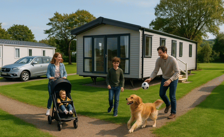 Live in a caravan in NI